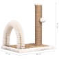 vidaXL Árbol para gatos con cepillo de aseo y poste rascador vidaXL Árbol para gatos con cepillo de aseo y poste rascador