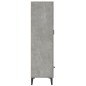 vidaXL Aparador de madera contrachapada gris hormigón 70x31x115 cm vidaXL Aparador de madera contrachapada gris hormigón 70x31x115 cm