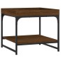vidaXL Mesa de centro madera ingeniería roble marrón 49,5x49,5x45 cm vidaXL Mesa de centro madera ingeniería roble marrón 49,5x49,5x45 cm