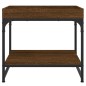 vidaXL Mesa de centro madera ingeniería roble marrón 49,5x49,5x45 cm vidaXL Mesa de centro madera ingeniería roble marrón 49,5x49,5x45 cm