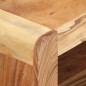 vidaXL Mueble de TV de 2 piezas de madera maciza de acacia