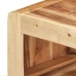 vidaXL Mueble de TV de 2 piezas de madera maciza de acacia