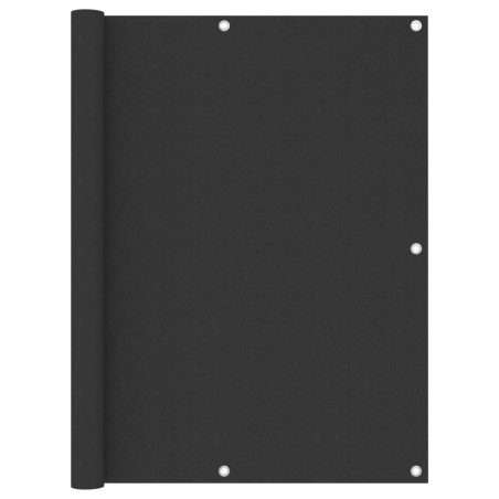 vidaXL Toldo para balcón tela oxford gris antracita 120x400 cm