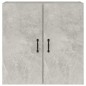 vidaXL Armario de pared madera contrachapada gris hormigón 60x31x60 cm vidaXL Armario de pared madera contrachapada gris hormigón 60x31x60 cm