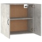 vidaXL Armario de pared madera contrachapada gris hormigón 60x31x60 cm vidaXL Armario de pared madera contrachapada gris hormigón 60x31x60 cm