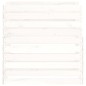 vidaXL Compostador de madera maciza de pino blanco 80x80x78 cm vidaXL Compostador de madera maciza de pino blanco 80x80x78 cm