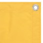 vidaXL Toldo para balcón tela oxford amarillo 75x400 cm vidaXL Toldo para balcón tela oxford amarillo 75x400 cm
