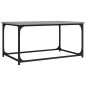 vidaXL Mesa de centro madera y hierro gris Sonoma 80x50x40 cm vidaXL Mesa de centro madera y hierro gris Sonoma 80x50x40 cm