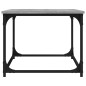 vidaXL Mesa de centro madera y hierro gris Sonoma 80x50x40 cm vidaXL Mesa de centro madera y hierro gris Sonoma 80x50x40 cm