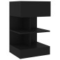 vidaXL Mesitas de noche 2 unidades negro 40x35x50 cm vidaXL Mesitas de noche 2 unidades negro 40x35x50 cm