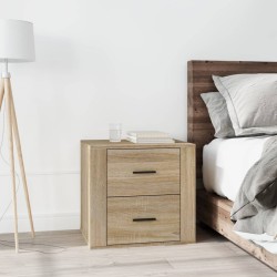 vidaXL Mesita de noche color roble Sonoma 50x39x47 cm