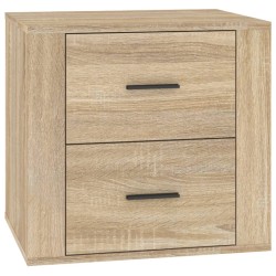 vidaXL Mesita de noche color roble Sonoma 50x39x47 cm