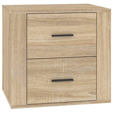 vidaXL Mesita de noche color roble Sonoma 50x39x47 cm