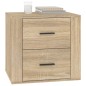 vidaXL Mesita de noche color roble Sonoma 50x39x47 cm