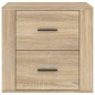 vidaXL Mesita de noche color roble Sonoma 50x39x47 cm