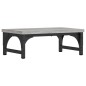 vidaXL Soporte de pantalla madera ingeniería gris Sonoma 37x23x14 cm vidaXL Soporte de pantalla madera ingeniería gris Sonoma 37x23x14 cm