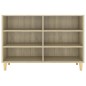 vidaXL Aparador de madera contrachapada roble Sonoma 103,5x35x70 cm vidaXL Aparador de madera contrachapada roble Sonoma 103,5x35x70 cm