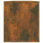 vidaXL Mueble para TV madera contrachapada roble ahumado 100x35x40 cm