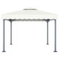 vidaXL Cenador color crema aluminio 300x300 cm vidaXL Cenador color crema aluminio 300x300 cm