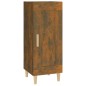 vidaXL Aparador madera de ingeniería roble ahumado 34,5x34x90 cm vidaXL Aparador madera de ingeniería roble ahumado 34,5x34x90 cm