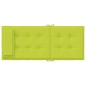 vidaXL Cojines de silla respaldo alto 2 uds tela Oxford verde brillo vidaXL Cojines de silla respaldo alto 2 uds tela Oxford verde brillo
