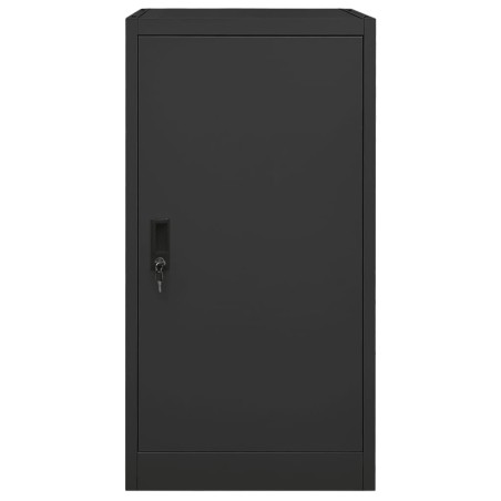 vidaXL Armario para sillas de montar acero gris antracita 53x53x105 cm  