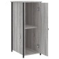 vidaXL Mesitas noche 2 uds madera ingeniería gris Sonoma 32x42x80 cm vidaXL Mesitas noche 2 uds madera ingeniería gris Sonoma 32x42x80 cm