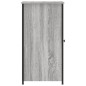 vidaXL Mesitas noche 2 uds madera ingeniería gris Sonoma 32x42x80 cm vidaXL Mesitas noche 2 uds madera ingeniería gris Sonoma 32x42x80 cm