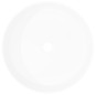 vidaXL Lavabo redondo de cerámica blanco 40x15 cm vidaXL Lavabo redondo de cerámica blanco 40x15 cm
