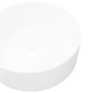 vidaXL Lavabo redondo de cerámica blanco 40x15 cm vidaXL Lavabo redondo de cerámica blanco 40x15 cm