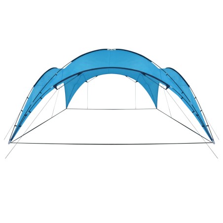 vidaXL Carpa de fiesta arco azul claro 450x450x265 cm