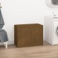 vidaXL Baúl para colada madera maciza pino marrón miel 88,5x44x66 cm vidaXL Baúl para colada madera maciza pino marrón miel 88,5x44x66 cm