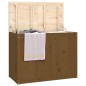 vidaXL Baúl para colada madera maciza pino marrón miel 88,5x44x66 cm vidaXL Baúl para colada madera maciza pino marrón miel 88,5x44x66 cm