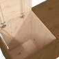 vidaXL Baúl para colada madera maciza pino marrón miel 88,5x44x66 cm vidaXL Baúl para colada madera maciza pino marrón miel 88,5x44x66 cm