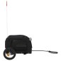 vidaXL Remolque de bicicleta mascotas hierro tela Oxford negro vidaXL Remolque de bicicleta mascotas hierro tela Oxford negro