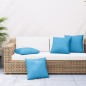 vidaXL Cojines decorativos 4 uds tela verde 60x60 cm vidaXL Cojines decorativos 4 uds tela verde 60x60 cm