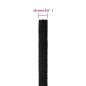 vidaXL Cuerda de barco polipropileno negro intenso 16 mm 50 m vidaXL Cuerda de barco polipropileno negro intenso 16 mm 50 m