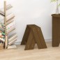 vidaXL Taburetes 2 uds madera maciza de pino marrón miel 40x40x45 cm vidaXL Taburetes 2 uds madera maciza de pino marrón miel 40x40x45 cm
