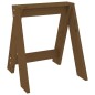 vidaXL Taburetes 2 uds madera maciza de pino marrón miel 40x40x45 cm vidaXL Taburetes 2 uds madera maciza de pino marrón miel 40x40x45 cm
