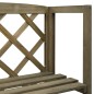 vidaXL Enrejado con estantes madera maciza de abeto gris 55x30x140 cm vidaXL Enrejado con estantes madera maciza de abeto gris 55x30x140 cm