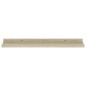 vidaXL Estantes de pared 4 unidades roble Sonoma 60x9x3 cm vidaXL Estantes de pared 4 unidades roble Sonoma 60x9x3 cm