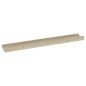 vidaXL Estantes de pared 4 unidades roble Sonoma 60x9x3 cm vidaXL Estantes de pared 4 unidades roble Sonoma 60x9x3 cm