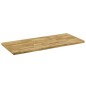 vidaXL Tablero de mesa rectangular madera maciza roble 44 mm 100x60 cm vidaXL Tablero de mesa rectangular madera maciza roble 44 mm 100x60 cm