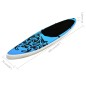 vidaXL Juego de tabla de paddle surf hinchable azul 366x76x15 cm vidaXL Juego de tabla de paddle surf hinchable azul 366x76x15 cm