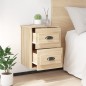 vidaXL Mesita de noche de pared color roble Sonoma 41,5x36x53 cm vidaXL Mesita de noche de pared color roble Sonoma 41,5x36x53 cm