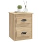 vidaXL Mesita de noche de pared color roble Sonoma 41,5x36x53 cm vidaXL Mesita de noche de pared color roble Sonoma 41,5x36x53 cm