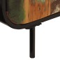 vidaXL Aparador de madera maciza reciclada y metal 140x35x70 cm vidaXL Aparador de madera maciza reciclada y metal 140x35x70 cm