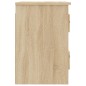 vidaXL Mesita de noche de pared color roble Sonoma 41,5x36x53 cm vidaXL Mesita de noche de pared color roble Sonoma 41,5x36x53 cm