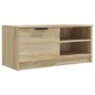 vidaXL Mueble de TV madera contrachapada roble Sonoma 80x35x36,5 cm vidaXL Mueble de TV madera contrachapada roble Sonoma 80x35x36,5 cm
