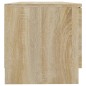 vidaXL Mueble de TV madera contrachapada roble Sonoma 80x35x36,5 cm vidaXL Mueble de TV madera contrachapada roble Sonoma 80x35x36,5 cm